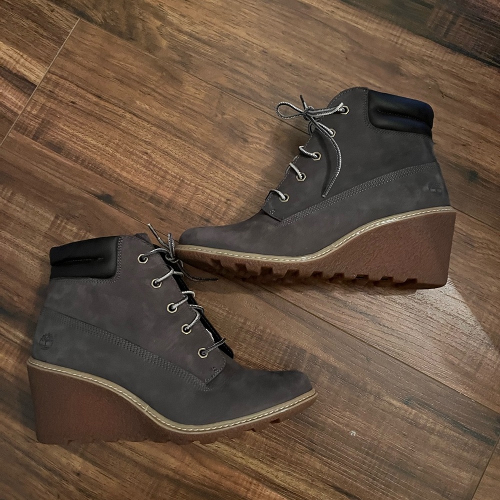 Womens timberland wedge shoe